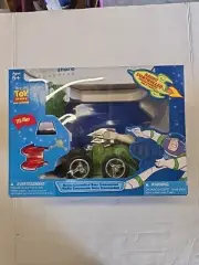 NIB DISNEY STORE EXCLUSIVE TOY STORY AND BEYOND! BUZZ LIGHTYEAR RC TRANSMOBOT