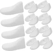 [NOLITOY] 10 Pairs Shoe Stretcher Insert for Shoe Too Big Shoe Accessory Forefoot Shoe Insert Half Size Shoe Insert Shoes Shaping Supports Shoe Inserts Liners Boot Inserts for Men Foam White