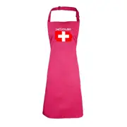 Switzerland -Country Flag Nationality Kids Childrens Kitchen Apron