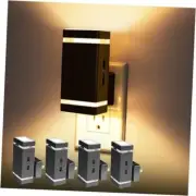 Dimmable LED Night Light Plug in [4 Pack], Night Lights Plug into Soft White