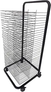 Art Drying Rack for Classroom,Painting Rack on Wheels,35 Shelves Suitable for Home and Art School Drying Rack