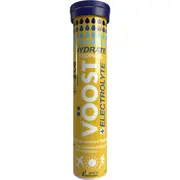 Voost Effervescent Hydrate + Electrolyte Tropical Tablets 20 pack