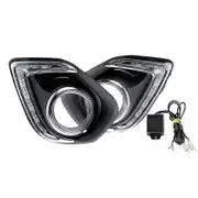 Car LED DRL Daytime Running Lights Daylight Waterproof Fog head light lamp for ASX 2013 2014 2015