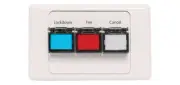 Lockdown / Fire / Cancel Remote Wall Plate