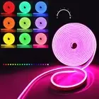 Rgb Bluetooth Music Remote Control Led Neon Flex Strip Lights Sign Decor Lamp