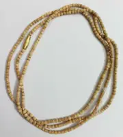 2 Tulsi Kanthi Basil Beads Japa Mala Neck Prayer Meditation Hindu Lord Krishna