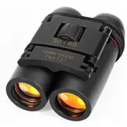 30x60 HD Telescope Long Range Folding Binoculars with Low Light Night Vision Gift for Child Outdoor Bird Watching Camping
