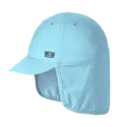 Ocean And Earth Sunbreaker Beach Hat Kids in Aqua - Size OSFA -Blue