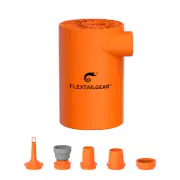 Portable Air Bed Pump 5000mAh Rechargeable Battery Orange