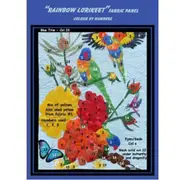 Fat Quarter KIT Batik Quilt x Number Rainbow Lorikeet Patchwork Fabric Sewing