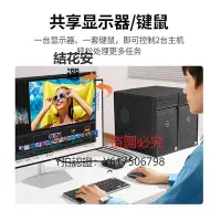 在飛比找Yahoo!奇摩拍賣優惠-切換器 綠聯kvm切換器hdmi 二進一出4K高清一套鍵鼠控