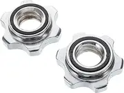 BELLIFFY Dumbbell Set-Parts: Barbell Clips Collars Hex Nut for Gym Weightlifting