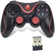 MEIXIANG Wireless Gamepad Wireless Joystick Game Controller Bluetooth BT3.0 Joystick Game Handle For PC TV Box Black 1