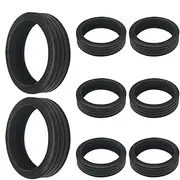 [Generic] Luggage Wheel Covers - Silicone Suitcases Wheel Protector | 8x Anti-Noise Luggage Compartment Wheel Protection Cover, Anti-Scratch Suitcases Wheel Protector, Silicone Wheel Protective Cover For Travel