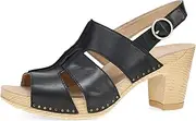 [Dansko] Tatiana Stylish Gladiator Sandal for Women - Luxe Leathers and a Heel for a Classy, All-Day Look - Cushioned Footbed for All-Day Comfort