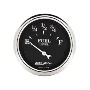 Autometer Old Tyme 2-1/16in Fuel Level Gauge 0-30 Ohms Short Sweep Electric A...