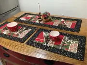 Magic Stained Glass Place Mat, Table Runner Pattern/ Or Creative Grids Ruler