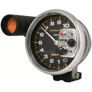 Autometer Carbon Fiber Tachometer Pedestal Mount With Shift Light - 10,000 RPM, AU4899