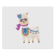 2 x 'Cute Alpaca with Scarf' Lens Cleaning Cloths (LC00021217)