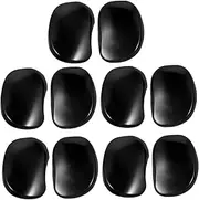 Vaguelly 10pcs Hair Dyeing Earmuffs Durable Ear Protection Cover for Shower Coloring Professional Ear Shield for Hairdressing Easy to Clean Reusable Earflap