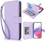 for Galaxy A53 Wallet Case,for Sasmung Galaxy A53 5G Case[7 Card Holders][Wrist