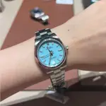 [預購］LINS 英國代購 ROLEX 勞力士 恆動系列 女腕錶 31MM TIFFANY藍錶盤 原廠保卡盒裝