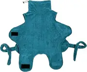 BUGUUYO Dog Robe Pet Nightgown Plush Quick Dry High Absorbent Warm Easy to Clean Size s Random Color