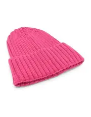 [Morgan & Taylor] Mia Wool-Blend Beanie in Hot Pink