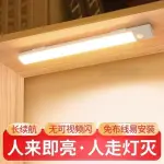 台灣發貨＋統編感應燈☀ 超薄人體櫥櫃感應燈智能充電免打孔自粘鞋櫃樓梯過道酒櫃展櫃燈
