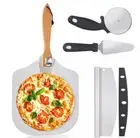 Pizza Turning Pizza Shovel Peel With Pizza Peel Paddle Spatula Nonstick Short Ro