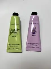 NEW Sealed Crabtree & Evelyn Iris Lilly Water .9 oz Hand Therapy Lotion Lot 2