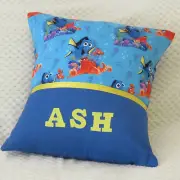 FINDING DORY - Child's Personalised Name Cushion Cover / KINDY PILLOW