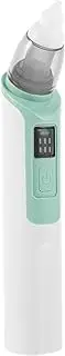 QUMIIRITY 1 Set Electric Nasal for Infants and Young to Clean up Nasal Congestion (light Green) Nose Wax Sucker Suction Mucus Earwax