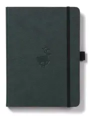 Dingbats Wildlife: A5 Green Deer Notebook - Lined