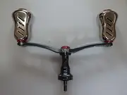 Livre 3147 Wing 110 Shimano S2 Gun Metal/Red