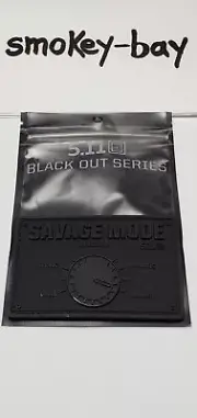 5.11 TACTICAL BLACKOUT SERIES SAVAGE MODE SELECTOR LOGO PATCH HOOK/LOOP BACKING