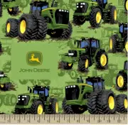 Handmade Placemat Or Table Runner John Deere Flip Green