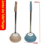 1pc Jumbo Large Toilet Plunger Kitchen Laundry Sink Rubber Hand Plungers Random