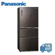 【Panasonic】500L三門玻璃變頻電冰箱 NR-C501XGS-T(曜石棕)
