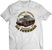 [VidiAmazing] M4 Sherman Ww2 American Medium Tank ds1835 T-Shirt