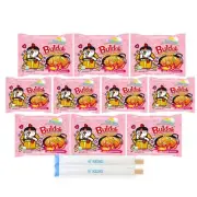 Samyang Buldak Ramen Variety Pack 10 Pack Spicy Hot Chicken Noodles 2.47oz