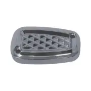 COVINGTONS C3059-C Rear Master Cylinder Cover - Diamondback - Chrome