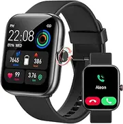 Smart Watch for Men Women - (Alexa Built-in & Answer/Make Calls), 1.91" Smartwatch for iOS Android with SpO2/Heart Rate/Sleep Monitor, Step Counter Fitness Watch with 100 Sports Modes, IP68 Waterproof