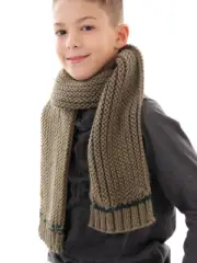 Barts Shawl Scarf Knit Scarf Green Henry Warming Trendy Modern Patch