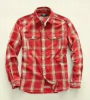 RRL Ralph Lauren Thick Jacquard Flannel Workshirt Men's - XL
