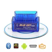 1Pcs OBD2 Scanner Diagnostic Tool For iPhone&Android Automotive Bluetooth Mini .
