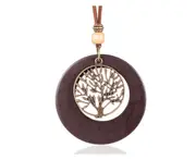 Tree of Life Wooden Pendant