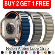 For Apple Watch iWatch Band Strap 10 9 8 7 6 SE 46mm 42mm 44mm SE Nylon Alpine
