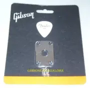 Gibson Explorer Jack Plate Input Chrome Metal Cord Output Guitar Parts Custom HP