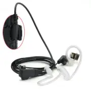 2 Wires PTT FBI Surveillance Bodyguard Microphone Earpieces for UV-5R Wouxun